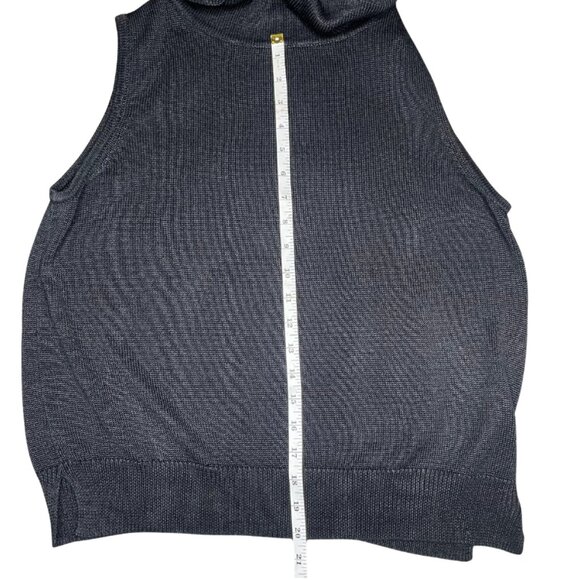 Liz Claiborne Silk Cowl Neck Sleeveless Pullover Sweater XL - Picture 9 of 9